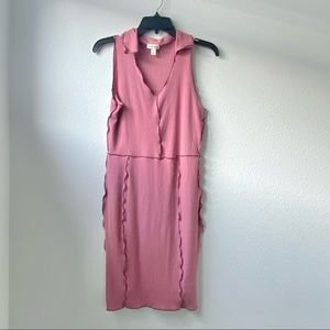 113. NWOT Derek Heart Ribbed Dress